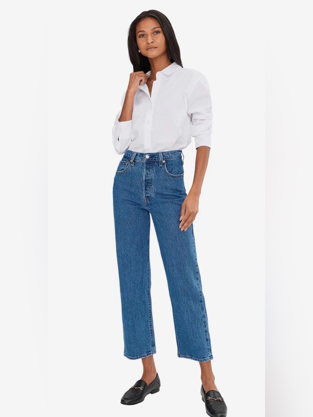 Levi’s Rib cage Straight Ankle Jeans
